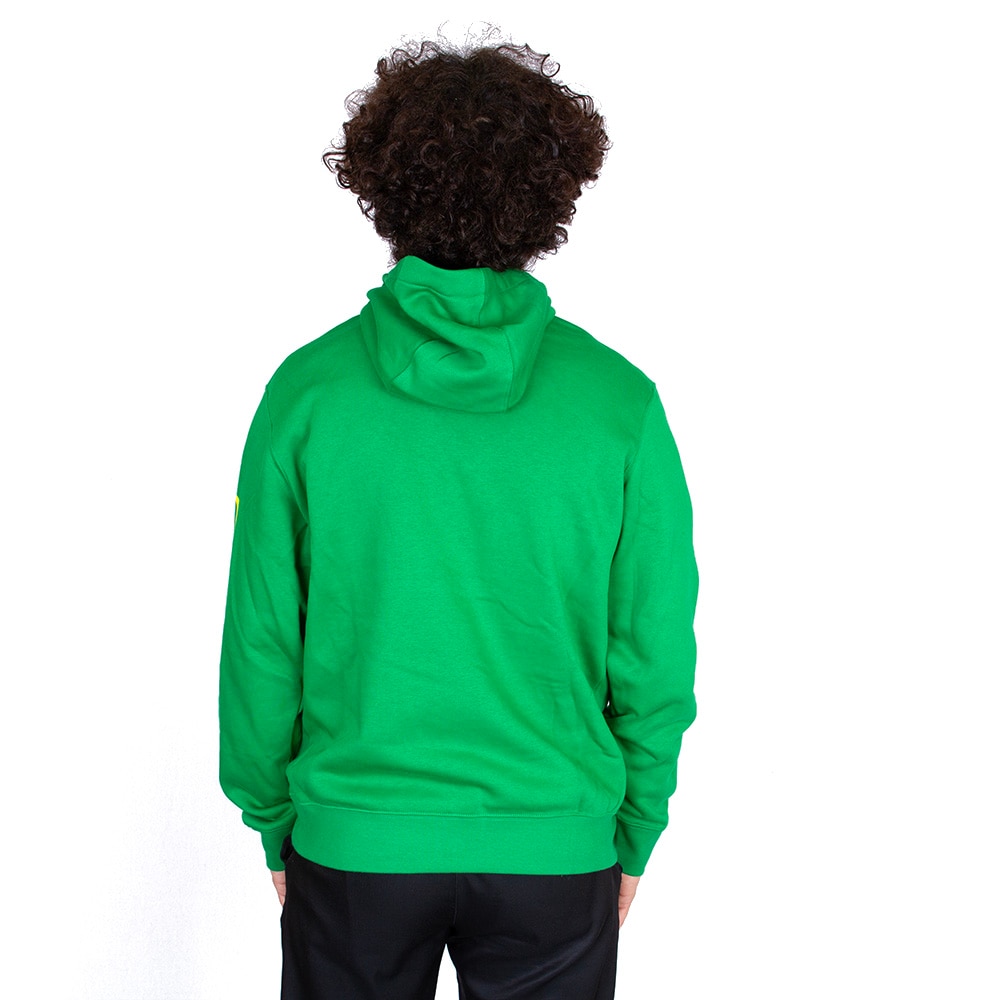 Oregon, Nike, Green, Hoodie, Cotton Blend, Men, Basketball, Sweatshirt, Pullover, 813673